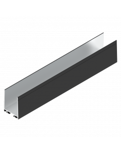0 - u-profile-alu-bottom-top-residential-ral9004fs