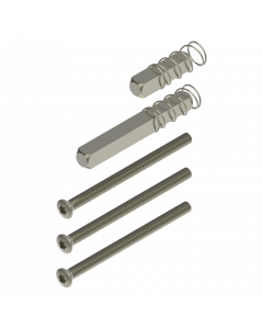 Mounting kit split spindle Panic lock B for handle 80 mm