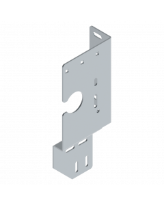 Side bearing plate open 127 mm/Z25/ Right