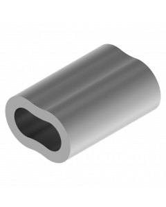 Cable clamp 5 mm oval