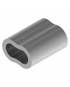 Cable clamp 6 mm oval