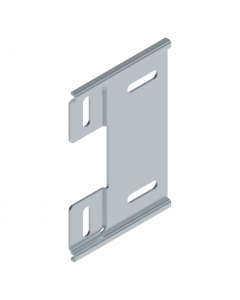 Track connection plate 160 x 105 x 2 mm