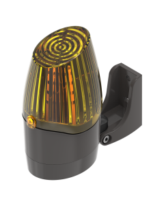 Traffic light light orange