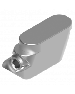 Clamp block for corner cleat LLC / 7 mm