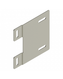 Track connection plate 150 x 155 x 2 mm ST/ST