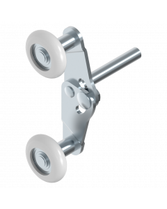 Tandem roller short adjustable 0 - 40 mm