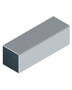 Stahlrohr 100 x 100 x 3 mm L=12.000mm RAL XXXX