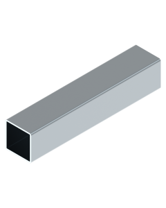 Koker staal 60 x 60 x 3 mm L = 6.000 mm RAL XXXX
