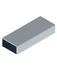 Koker staal 120 x 60 x 4 mm L = 6.000 mm RAL XXXX