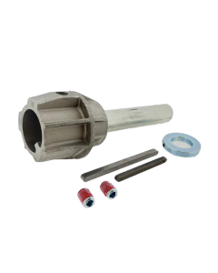 Hohlwellenadapter 40 mm auf 1" mit fester Passfeder