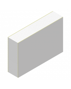 Glattfüllung W = 68 mm RAL nach Wahl