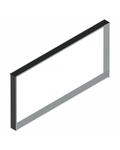 Doppel-Acrylfüllung für AR 80 W = 67,3 mm