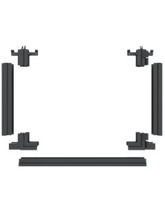 PDSC profile kit Bottom DIN R 500 mm RAL 7016