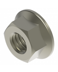 Serrated flange nut M8 Stainless Steel