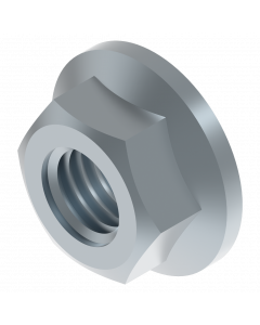 Serrated flange nut M5