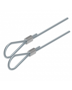 Lifting cable set 3 mm without thimble L=2690 mm