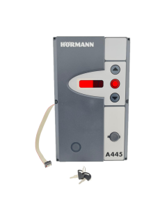 Hörmann control box cover with foil and keyboard