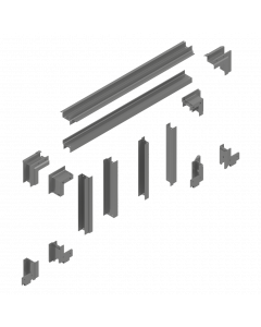 0 - pdsc-profile-kit-top-610-mm-din-r-epco-ral-9006