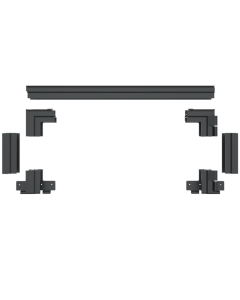 PDSC profile kit Top DIN R 500 mm RAL 7016