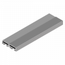 PDSC ALU Low treshhold profile ANO 25 mm L=7100 mm