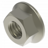 Serrated flange nut M8 Stainless Steel