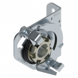 Spring break device Residential L-shape Ø51 mm Left Smart Twist