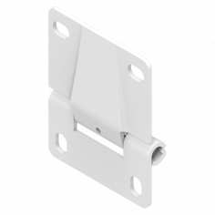 Intermediate hinge FS Italpanelli KI Rigato/ Hoesch white