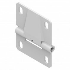 Side hinge FS Italpanelli APZ Rigato/Epco white